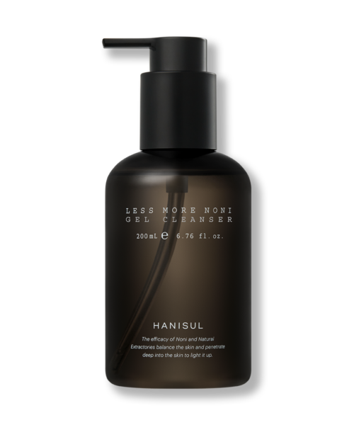 An image showing the Less More Noni Gel Cleanser from Hanisul.