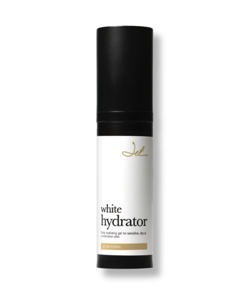 An image that shows the White Hydrator, a moisturising gel developed by Jet Concepts.